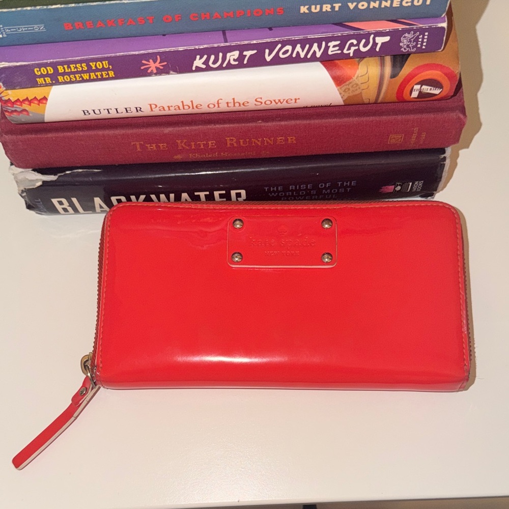 Red Kate Spade Wallet